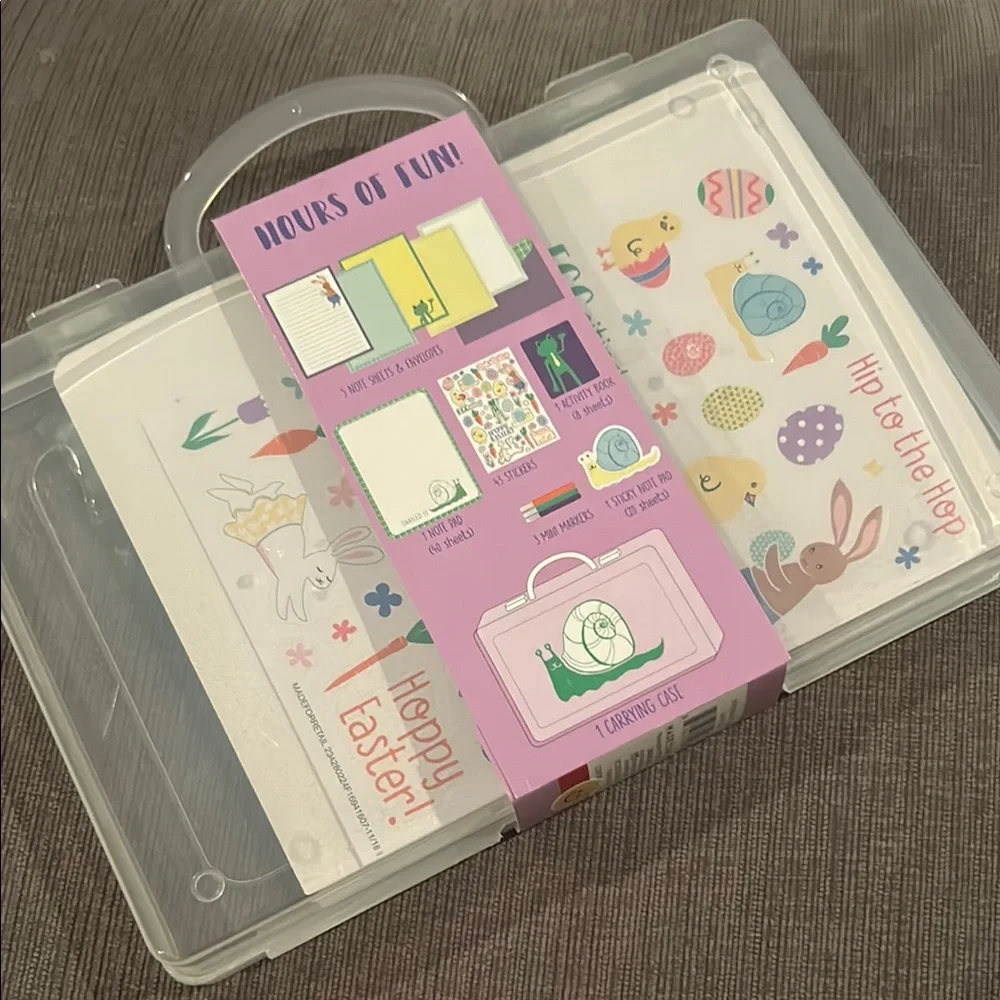 Travel stationary Arts and Crafts Kit NEW
